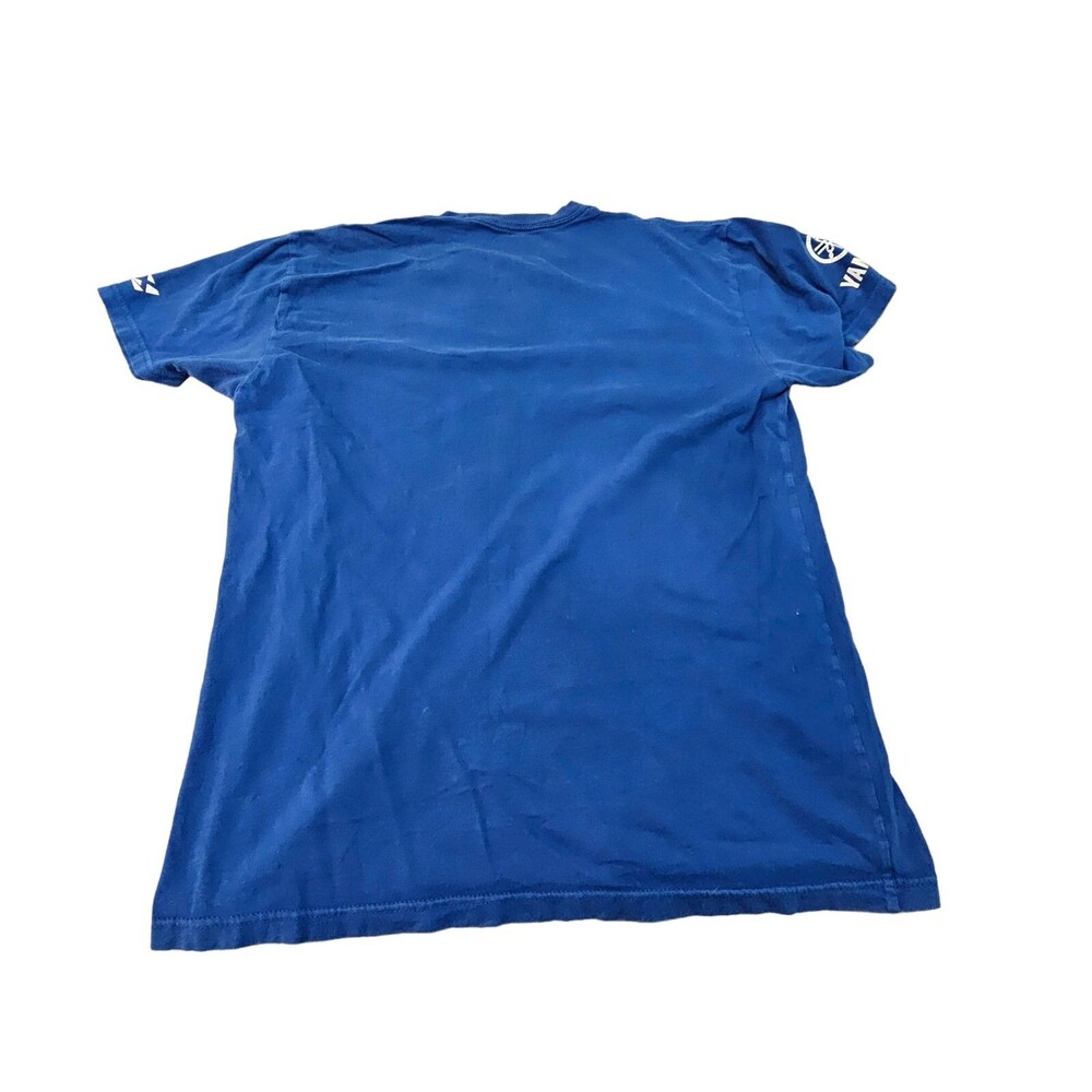 Yamaha Motorcycle FX  Racing T-shirt Blue Large - Picture 3 of 6